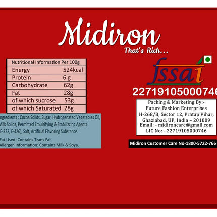 Midiron fssai Number