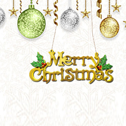 Christmas room decoration
Reusable Christmas banner
Christmas hanging string décor
Xmas event decoration