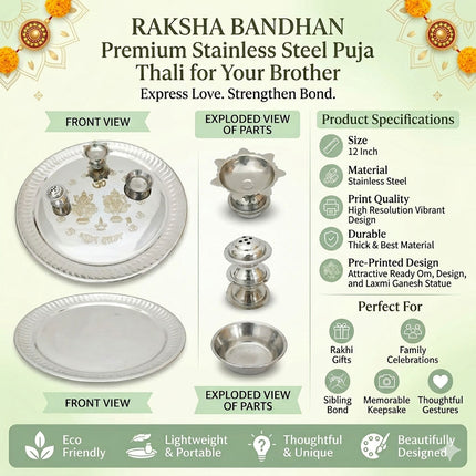 Raksha Bandhan Puja Combo, Rakhi Combo with Tilak Material, Elegant Rakhi for Brother, Rakhi Set with Ritual Items, Festival Rakhi Gift Hamper, Rakhi Set with Decorative Card, Designer Rakhi Pair, Rakhi Pack with Roli Chawal, Rakhi for Elder Brother, Modern Designer Rakhi, Rakhi Combo for Family, Brother Special Rakhi Set, Rakhi with Traditional Card, Fancy Rakhi Gift Combo, Rakhi Set for Indian Festival, Rakhi Combo Pack for Bhai, Handmade Rakhi Combo, Rakhi Puja Essentials Set