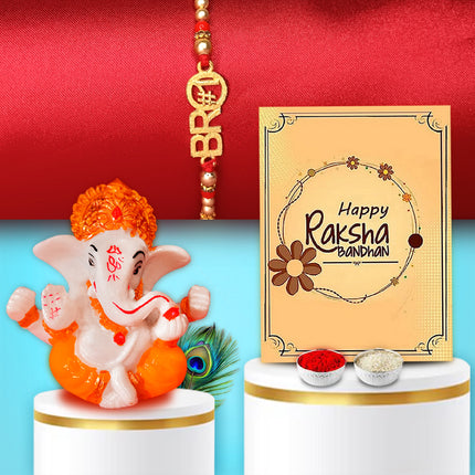 Rakhi Gift Set For Brother - Rakhi For Brother Gift, Raksha Bandhan Hampers For Brother