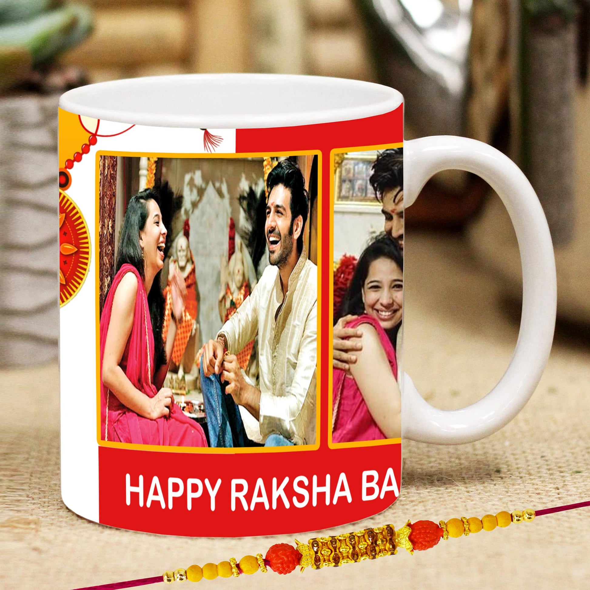 Customize Mug, Coffee Mug , Mug, Unique Gift for Raksha Bandhan 
