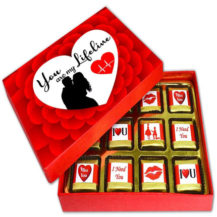 Luxury chocolate for Valentine's Day
Chocolate gift box for Valentine's Day
Heart-shaped chocolate for Valentine's Day
Chocolate and flowers romantic gift for Valentine's Day
Personalized chocolate gifts for Valentine's Day
Chocolate truffles for Valentine's Day gift
Gourmet chocolate for Valentine's Day
Romantic chocolate gift basket for Valentine's Day
