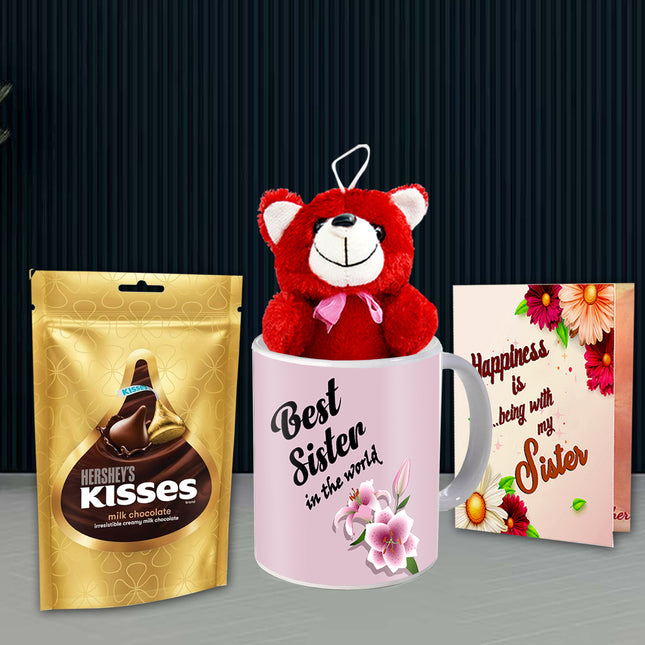 Rakhi with Teddy Bear
Raksha Bandhan Love Hamper
Rakhi Watch Combo Sister
Rakhi Greeting Card Gift
