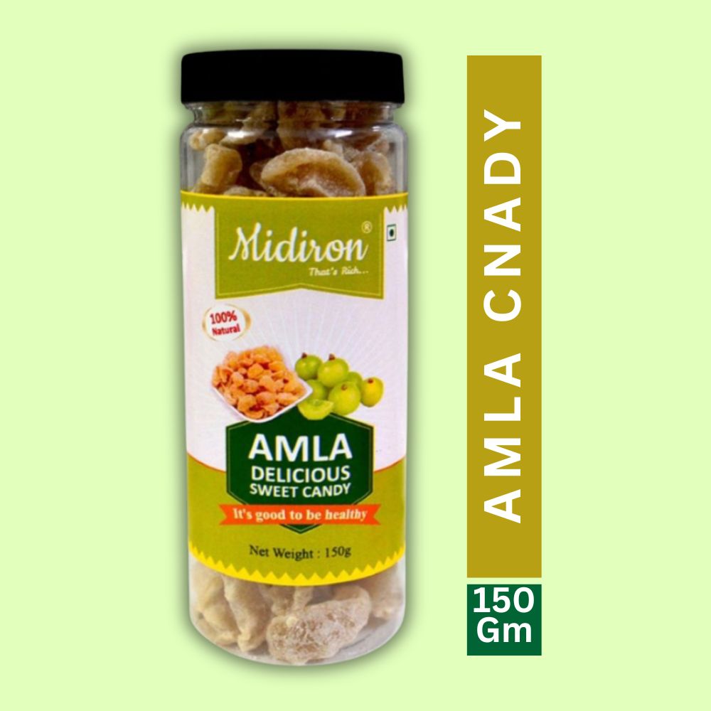 Natural Dehydrated Amla Candy 150 gm