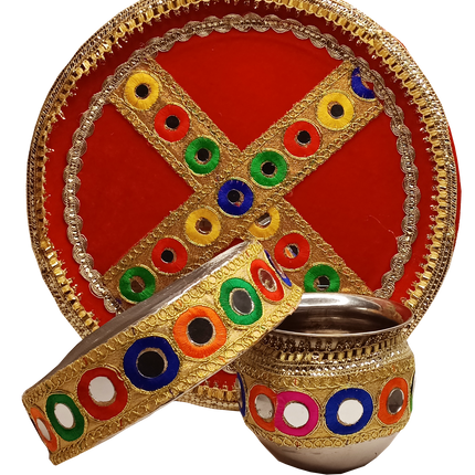 designer karwa chauth thali set
antique karwa chauth thali
premium karwa chauth pooja thali
ethnic karwa chauth thali for ladies