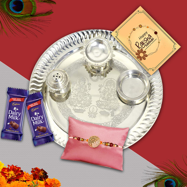 brother rakhi gift set,brother sister bond gift,cherish rakhi gift set,colorful rakhi packaging ideas
