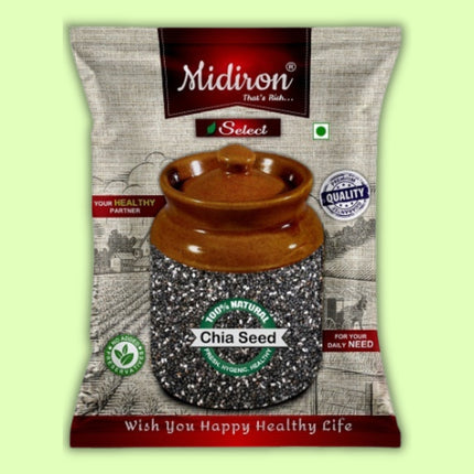 Chia seed for Weight Loss, High in Proteins & Calcium 1 kg - Midiron
