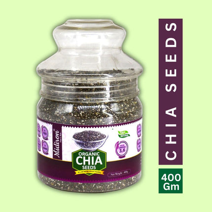 Chia Whole Seeds 400gm - Midiron
