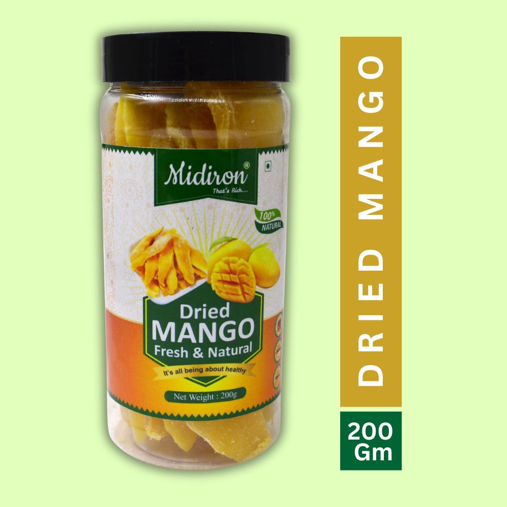 Dried Mango Slice, Fresh & Natural Dehydrated Mango Slice (200g)