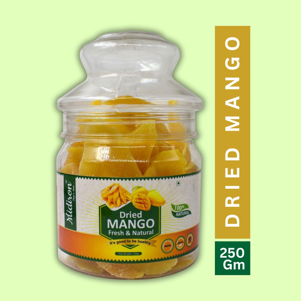 Dried Mango Slice, Fresh & Natural Dehydrated Mango Slice (250gm)