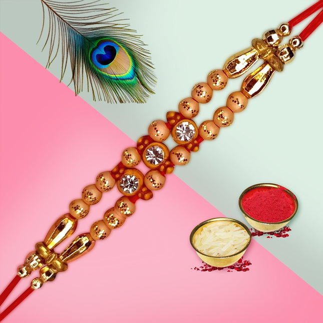 hand made elegant rakhi 