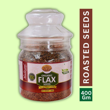 Raw Flax seeds 400gm - Midiron