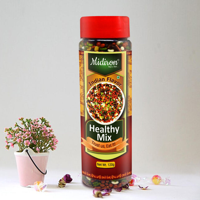 Healthy Mix Colourful Saunf  - Traditional Mukhwas for Digestion, Fresh Breath & After-Meal Enjoyment - Midiron