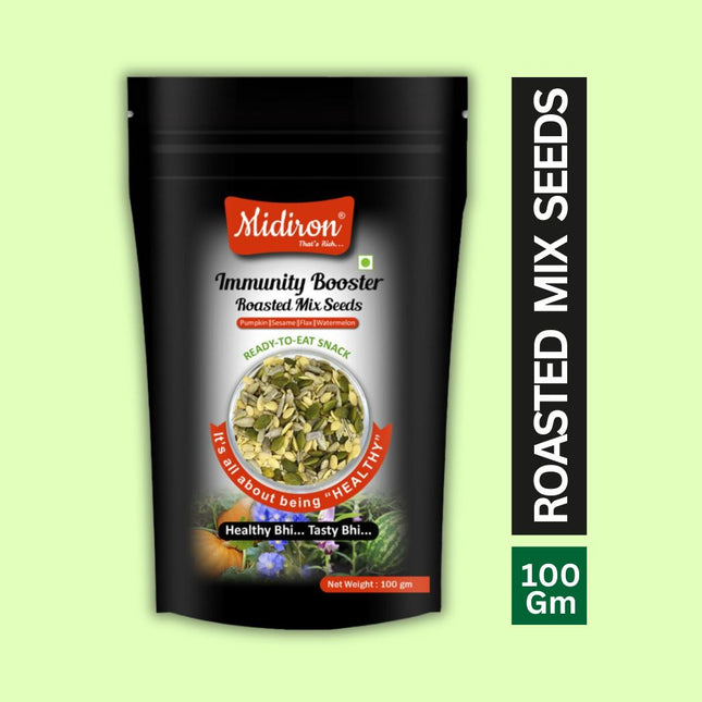 Immunity Booster Roasted Mix Seeds | Super Seeds-4 100 mg - Midiron