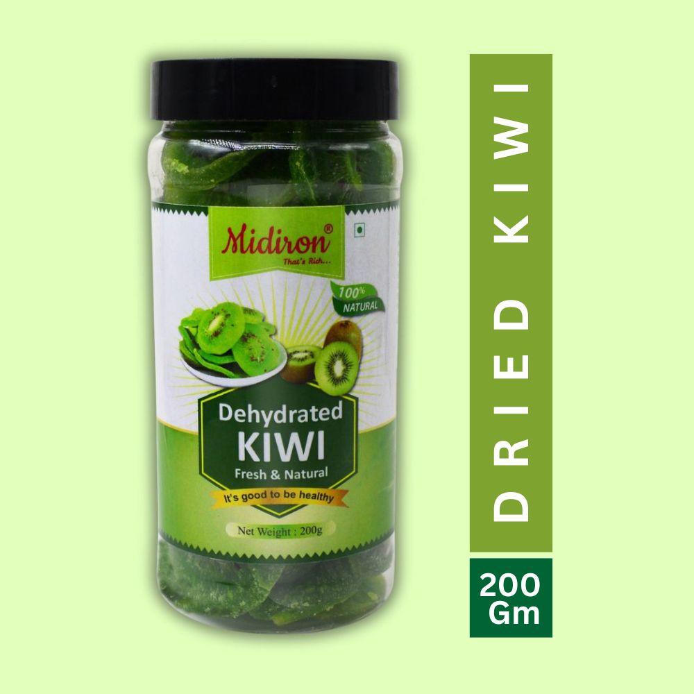 Midiron Dried Fruits, Homemade Fresh & Natural Dried Kiwi 200mg