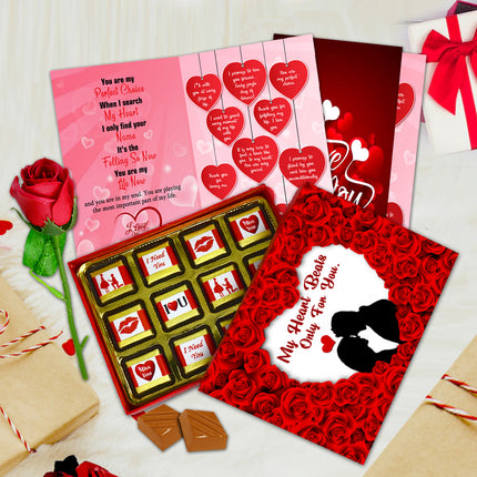 chocolate gift hamper
love gift combo
romantic gift combo
valentine gift combo