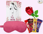 Women’s Day Special Gift
Chocolate and Rose Combo
Relaxation Gift for Her
Eye Mask and Greeting Card Gift