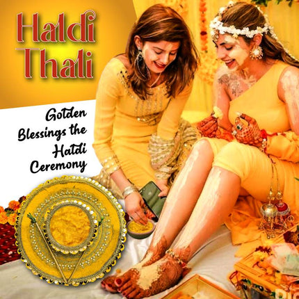 best haldi thali for pre wedding 
