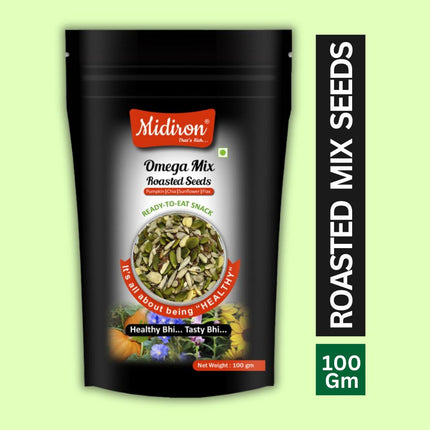 Omega Mix Seed, Roasted Healthy seed 100 mg - Midiron