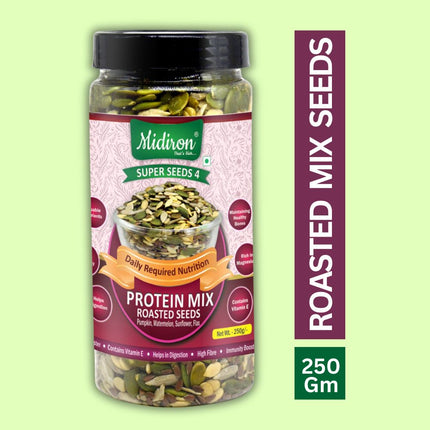 Roasted Protein Mix Seeds, Healthy Pack (250g) - Midiron
