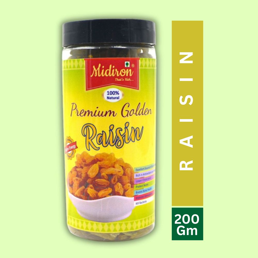 Natural Premium Raisin/kishmish (200 Gm) Raisins  (200 g)