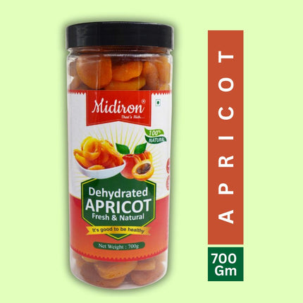 Midiron Dried Apricot, Seedless Dried Apricot, Dehydrated Khubani 700gm - Midiron