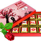 Valentine gift set of chocolate  perfect for expressing love to your partner.