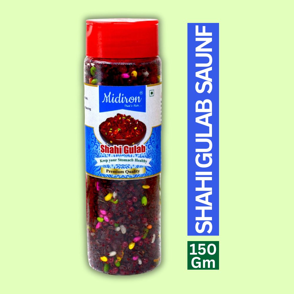 Midiron Shahi Gulab Mukhwas Mouth Freshener (150 g)