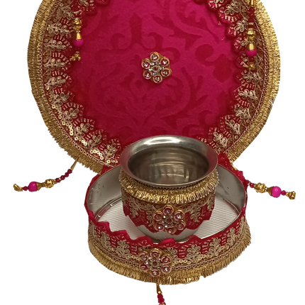 stylish karwa chauth pooja thali
karwa chauth pooja thali for ladies
karwa chauth festival thali
karwachauth puja thali