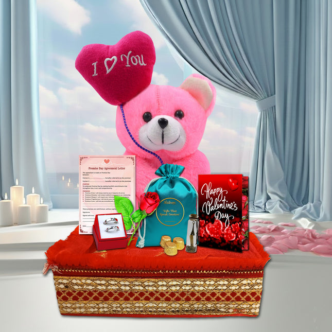 valentine gift for newly married couple
valentine gift for married couple
valentine week all days gift
romantic gift box for love